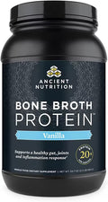 Ancient Nutrition Bone Broth Protein Vanilla -- 40 Servings