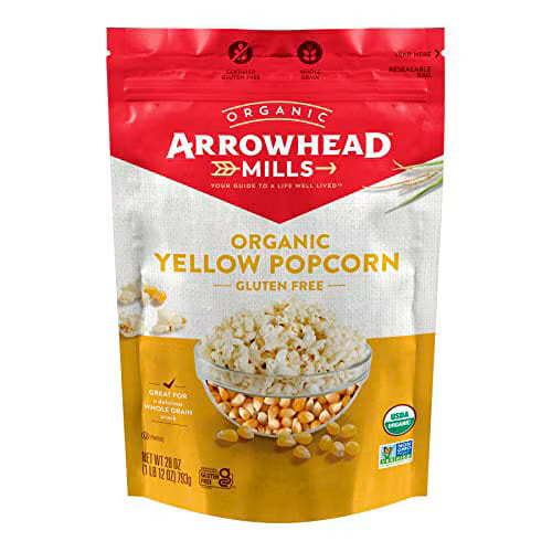 Arrowhead Mills Gluten Free Organic Popcorn -- 28 oz
