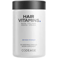 Codeage Hair Vitamins - Biotin 10000 mcg Keratin Collagen Zinc Inositol Supplement -- 120 Capsules