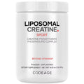 Codeage Liposomal Creatine Monohydrate Powder 5000 mg - Micronized Creatine Supplement -- 16.03 oz