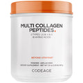 Codeage Multi Collagen Protein Powder Peptides Hydrolyzed 2-Month Supply Collagen I-II-III-V-X -- 20 oz