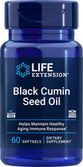 Life Extension Black Cumin Seed Oil -- 60 Softgels