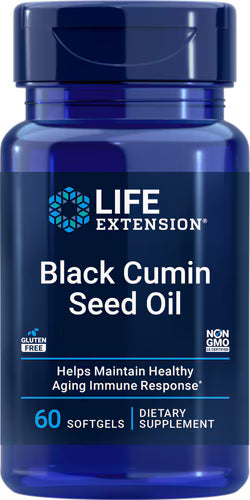 Life Extension Black Cumin Seed Oil -- 60 Softgels
