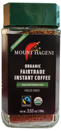 Mount Hagen Organic Fairtrade Instant Coffee Decaffeinated -- 3.53 oz