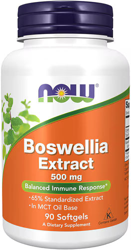 NOW Boswellia Extract -- 500 mg - 90 Softgels