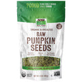 NOW Foods Organic & Unsalted Raw Pumpkin Seeds -- 12 oz