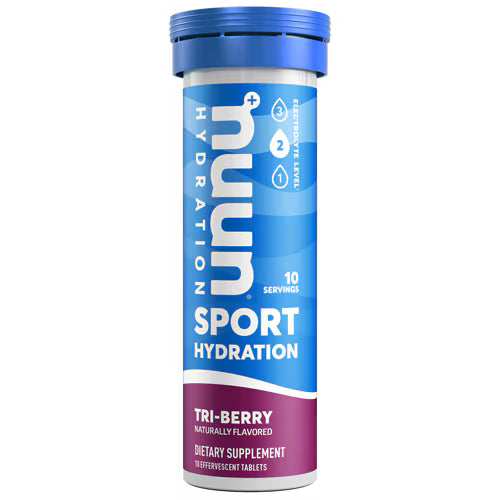 NUUN Sport Hydration Single Tube Tri-Berry -- 10 Tablets