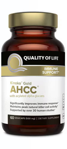 Quality of Life Kinoko Gold AHCC -- 60 VegiCaps