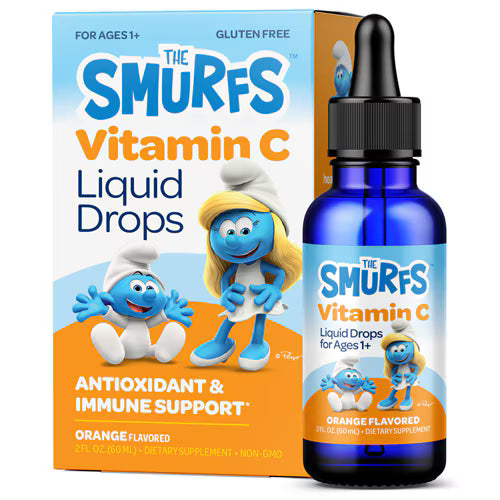 The Smurfs Kids Vitamin C Antioxidant Immune Support Liquid Drops Orange -- 2 fl oz