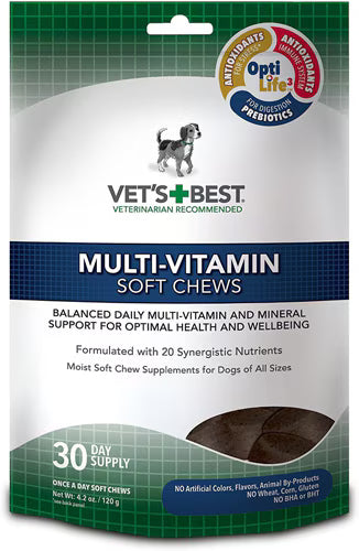Vet's Best Multi-Vitamin for Dogs -- 30 Soft Chews