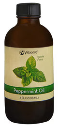 Vitacost Essential Oils 100% Pure Peppermint Oil -- 4 fl oz