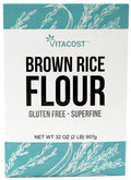 Vitacost Gluten Free Non-GMO Superfine Brown Rice Flour -- 32 oz