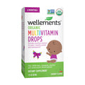 Wellements Organic Baby Multivitamin Drops 2 Months+ Cherry -- 1 fl oz